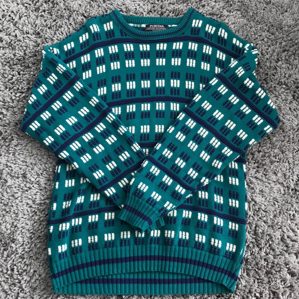 Puritan cotton sweater